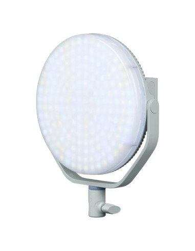 NANLITE MIRO 60C LED FULL-COLOR ROUND PANEL LIGHT MINT BLUE