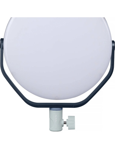 NANLITE MIRO 60C LED FULL-COLOR ROUND PANEL LIGHT MIDNIGHT BLUE