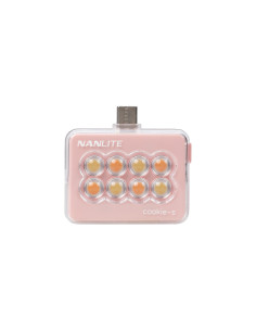 NANLITE COOKIE-S LED MINI LIGHT CORAL PINK