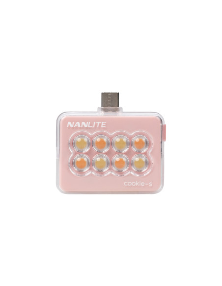 NANLITE COOKIE-S LED MINI LIGHT CORAL PINK