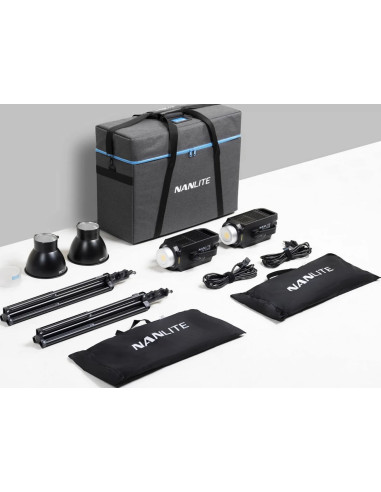 FS-150B Bicolor Kit 2 Luci, Softbox, Stativi e Borsa