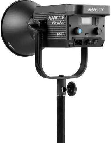 NANLITE FS-200B 2KIT WITH LIGHT STAND LS-150-5/8 AND NEW BAG - 2 LED