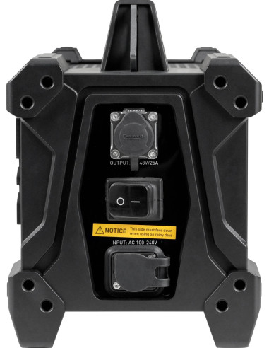 Evoke 1200B Bicolor con Flight Case e Lente Fresnel