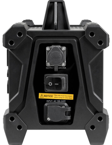 Evoke 1200B Bicolor con Flight Case e Lente Fresnel