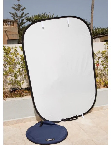 LL LR7231 riflettore per studio fotografico Rettangolare Argento, Bianco