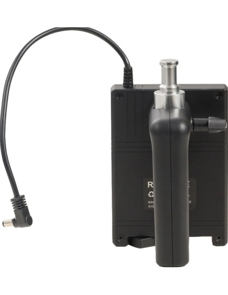 Battery grip BT-BG-V per batterie V-Mount con connettore DC per luce LED Forza 60