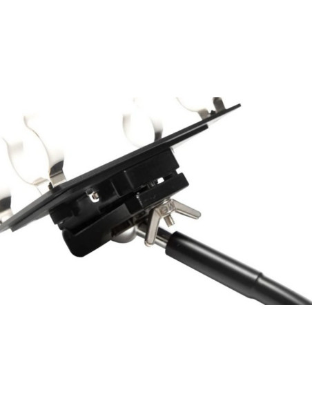 Piastra Holder Per 2 Tubi Con Testa a Sfera