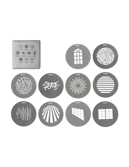 Set di gobo per PJ-BM SET1 10pz