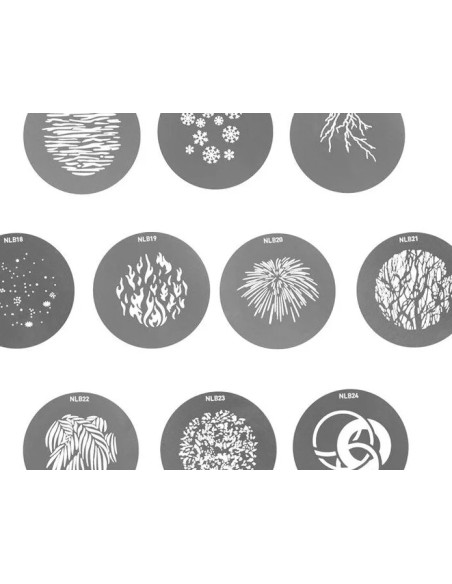 Set di gobo per PJ-BM SET2 10pz