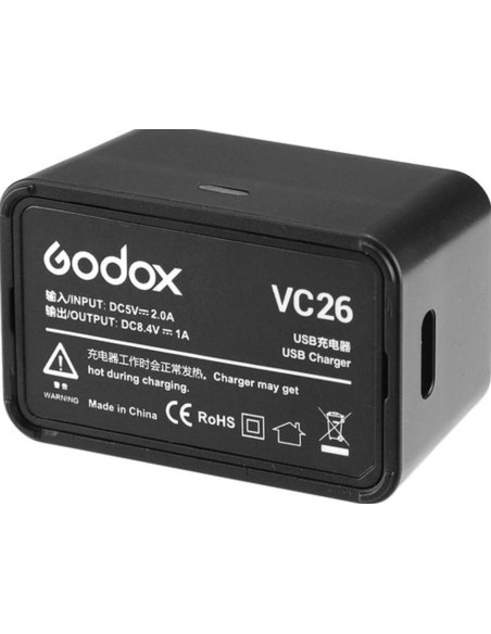 GODOX VC-26 CARICABATTERIA PER V1