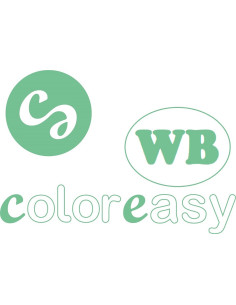 COLOREASY 10,2X100 WB LUSTER CARTA DRY LAB PROFESSIONALE 245GR 2PZ