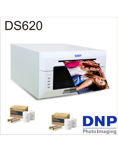 DNP KIT STAMPANTE DS620 + 2PZ DNP MEDIA 15X20/400 10X15/800