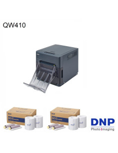 DNP KIT STAMPANTE QW410 + 2PZ DNP MEDIA 10X15/300