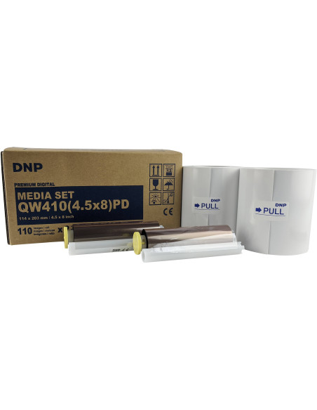 DNP MEDIA QW410 11,5X20 PREMIUM 220 STAMPE 4,5X8