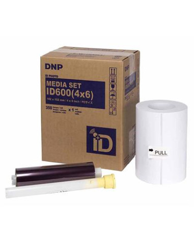 DNP MEDIA ID600 10X15/350 ID PHOTO TESSERE SENZA SCRITTA