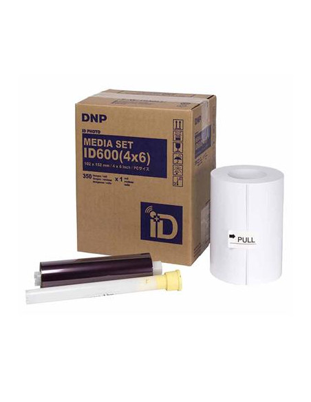 DNP MEDIA ID600 10X15/350 ID PHOTO TESSERE SENZA SCRITTA