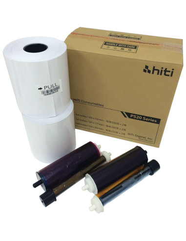 HITI KIT 500 X2 FOTO 10X15 (4X6) X P520