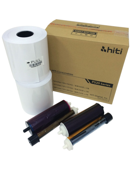 HITI KIT 500 X2 FOTO 10X15 (4X6) X P520