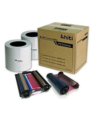HITI KIT 4X165 STAMPE 15X20 PER P510 K/S