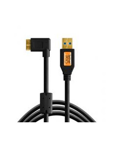 THT CU61RT15-BLK CAVO USB 3.0, SUPERSPEED MICRO B 5MT CON 1 ANGOLO RETTO NERO