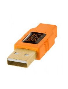 THT CU5430ORG CAVO USB 2.0 A - MICRO-B 5 PIN 4,6M, ARANCIONE 2