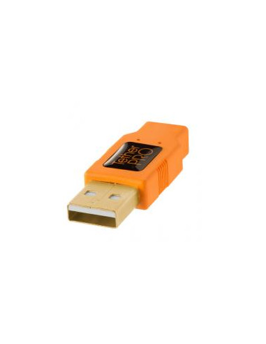 THT CU5430ORG CAVO USB 2.0 A - MICRO-B 5 PIN 4,6M, ARANCIONE