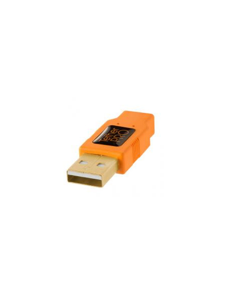 THT CU5430ORG CAVO USB 2.0 A - MICRO-B 5 PIN 4,6M, ARANCIONE