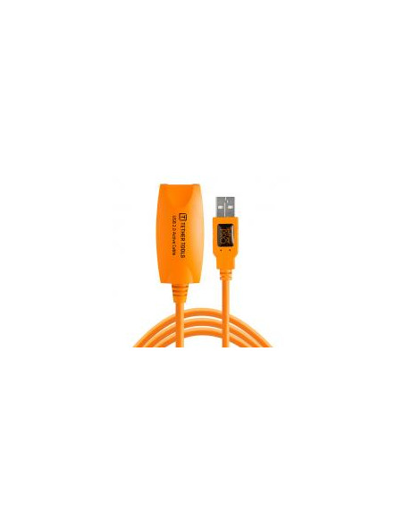 THT CU1917 PROLUNGA ATTIVA USB2.0 (USB A/M-A/F) 4,6MT ARANCIO