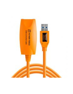 THT CU3017 PROLUNGA ATTIVA USB3 (USB A/M-A/F) 4,87M. ARANCIO