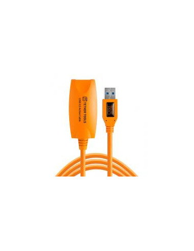 THT CU3017 PROLUNGA ATTIVA USB3 (USB A/M-A/F) 4,87M. ARANCIO