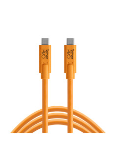 THT CUC15-ORG CAVO USB-C A USB-C, 4,6M ARANCIO
