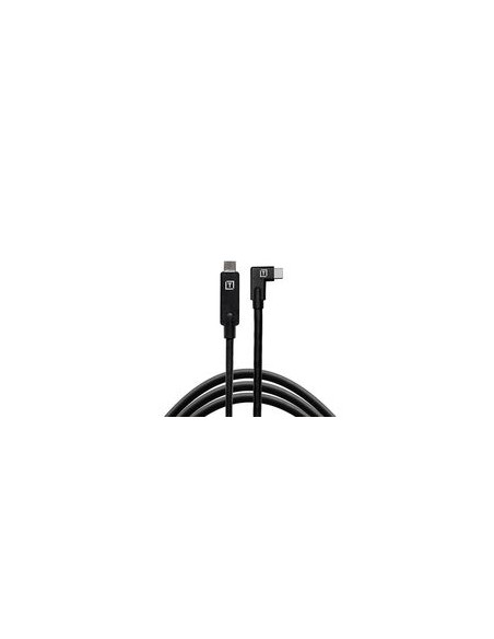 THT CUC15RT-BLK CAVO USB-C A USB-C 4,6MT CON 1 ANGOLO RETTO NERO