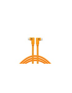 THT CUC15RT2RT-ORG CAVO USB-C A USB-C 4,6MT CON 2 ANGOLI RETTI ARANCIO