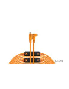 THT CUC31RTG2-ORG CAVO 10G USB-C 9,4MT CON 1 ANGOLO DESTRO ARANCIO