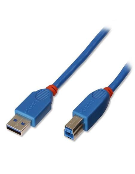 LINDY CAVO USB3 TYPEA/B 3MT A/B MASCHIO