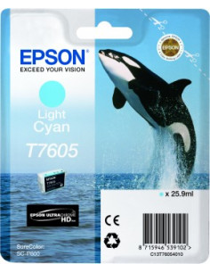 EPSON T7605 LIGHT CIANO XL SC-P600