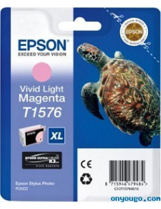EPSON T1576 VIVID MAGENTA CHIARO 25,9ML XR3000
