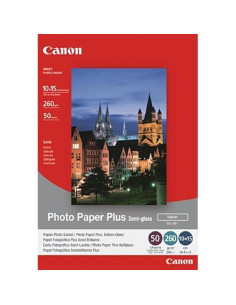 CANON SG-201 PHOTO PAPER PLUS 10X15 260GR 50F SEMI-GLOSS