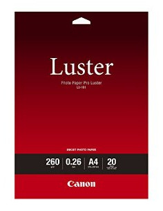 CANON LU-101 PHOTO PAPER PRO A4 260GR 20F LUSTER