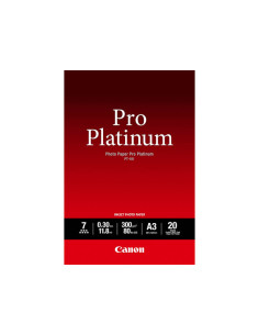 CANON PT-101 PHOTO PAPER PRO PLAT. A3 300GR 20F GLOSSY