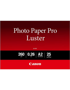 CANON LU-101 PHOTO PAPER PRO A2 260GR 25F LUSTER