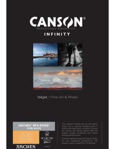 CANSON BFK RIVES (PURE WHITE) A3+ 25F 310GR