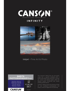 CANSON BARYTA PHOTOGRAPHIQUE II MATT A3+ 25F 310GR