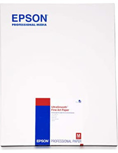 EPSON S042105 ULTRASMOOTH FINE ART PAPER A2 25F 325GR