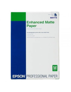 EPSON S041719 ENHANCED MATTE PAPER A3+ 100F 192GR