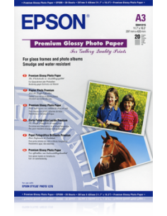 EPSON S041315 PREMIUM GLOSSY PHOTO A3 20F 250GR