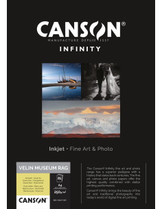 CANSON VELIN MUSEUM RAG A4 25F 250GR