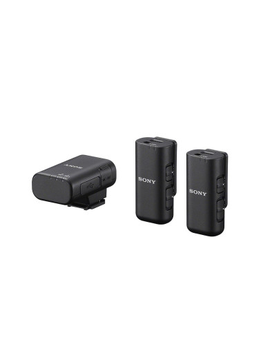 SONY ECM-W3 MICROFONO CON DUE MICROFONI E UN RICEVITORE