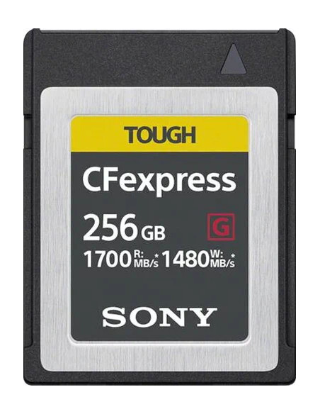 SONY CF EXPRESS 256GB TYPE B TOUGH SERIE G 1700MBS/1480MBS