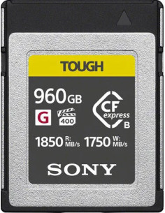 SONY CF EXPRESS 960GB TYPE A TOUGH SERIE G 1800MBS/1700MBS 2